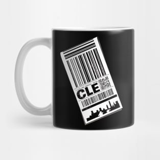 CLE Luggage Tag Mug